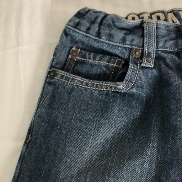 Boys Crazy 8 Jeans size 7 straight leg with adjustable waistband - Picture 3 of 14